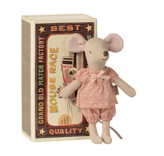 Big Sister Mouse in Matchbox - Maileg
