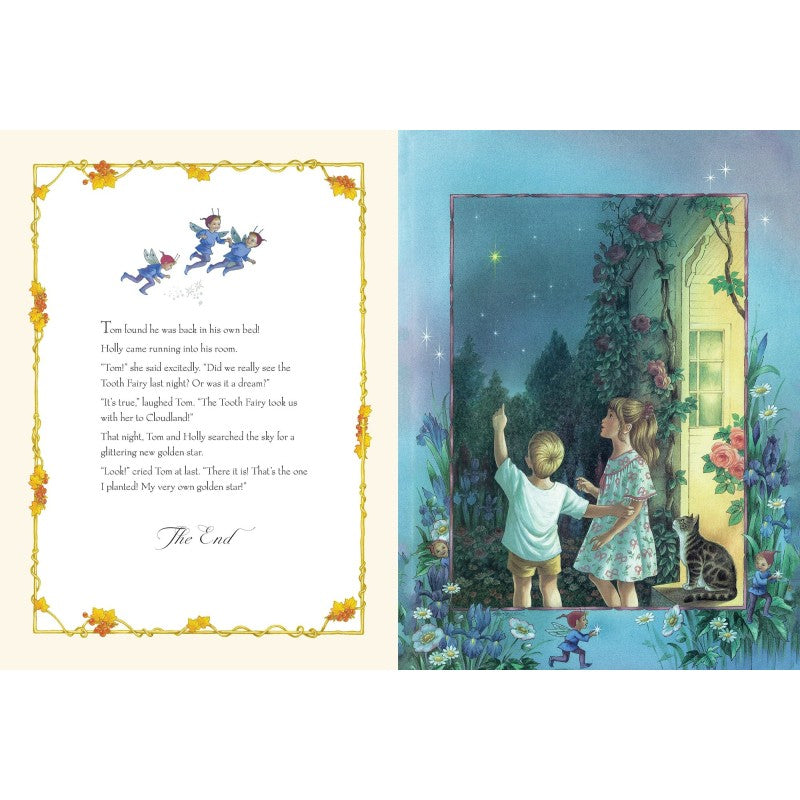 Hardcover book "The Tooth Fairy" by Shirley Barber featuring a whimsical fairy illustration on the cover.
