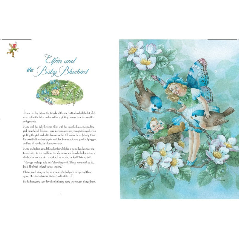 Hardcover Fairy Tales Treasury by Shirley Barber featuring lenticular illustrations, showcasing enchanting storybook images.