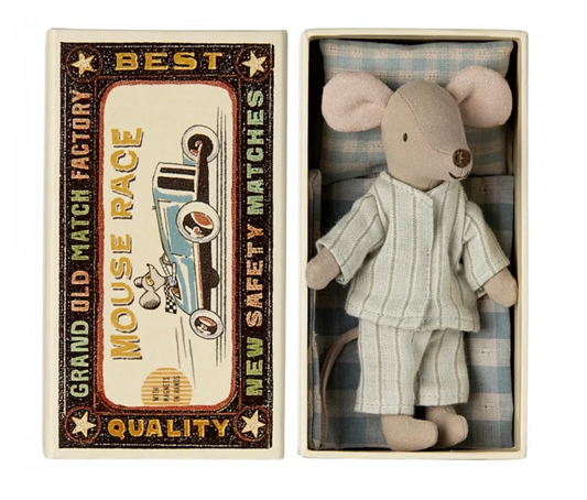 Big Brother Mouse in Matchbox - Maileg