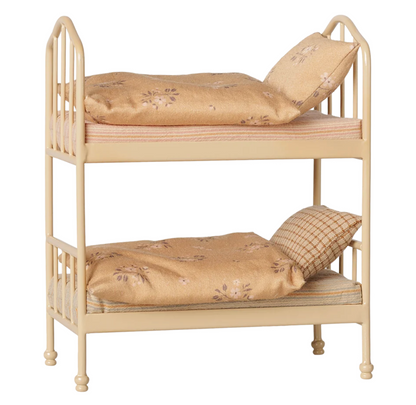 Maileg Bunk Bed - Mouse, Wheat