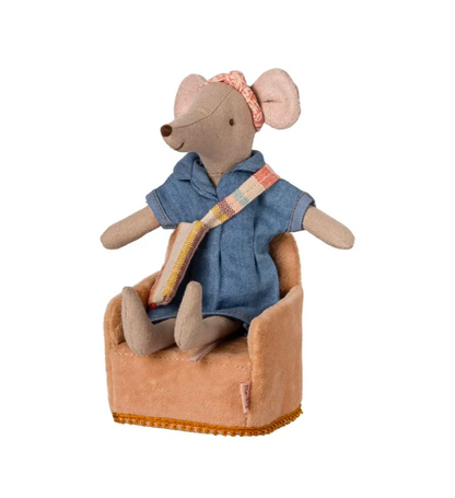Folding Chair, Mouse - Powder - Maileg