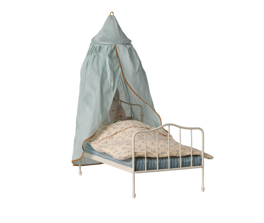 Miniature Bed Canopy, Blue - Maileg