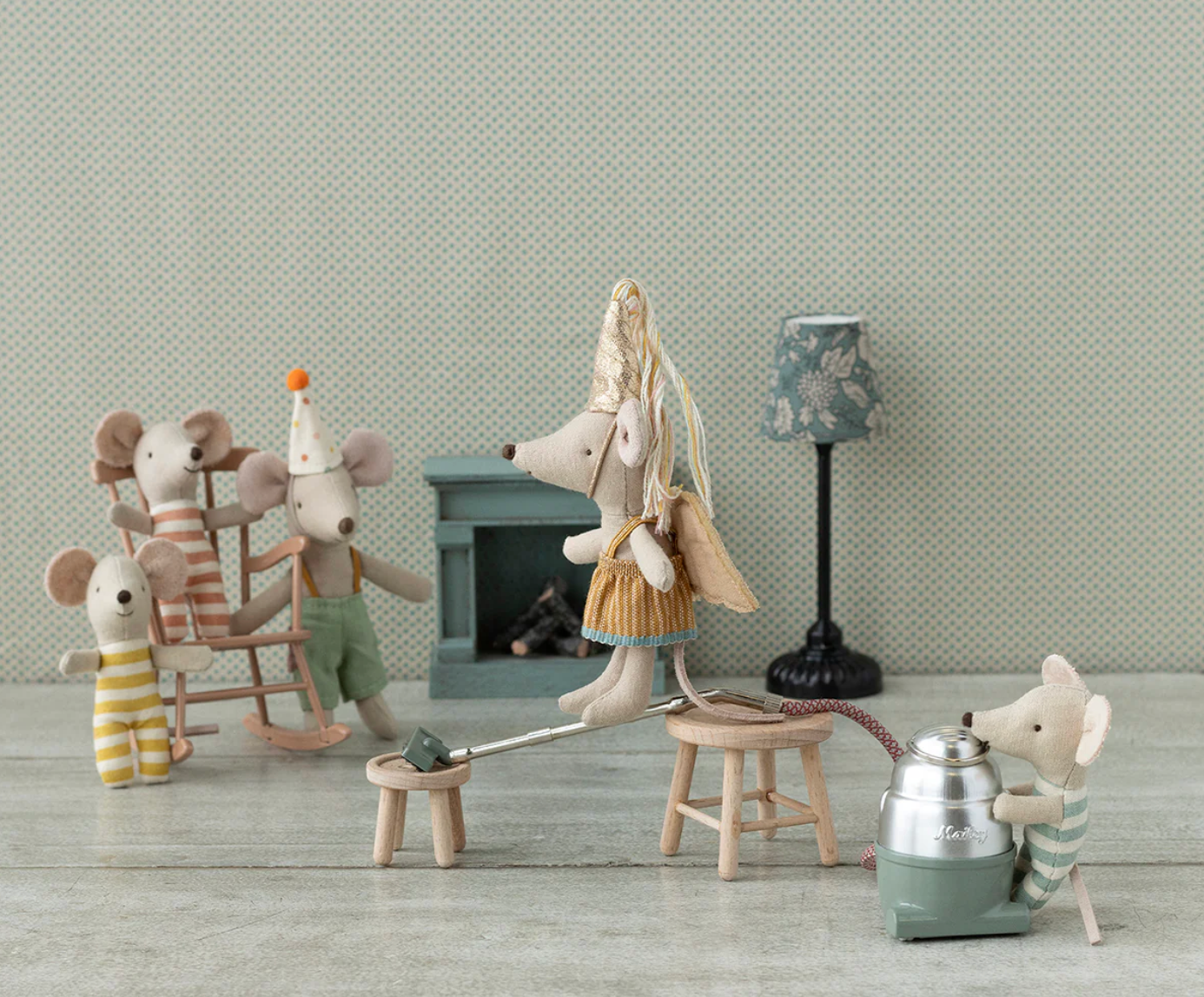 Triplets, Baby Mice in Matchbox - Classic