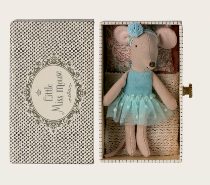 Dance Mouse in Daybed Little Sister, Maileg