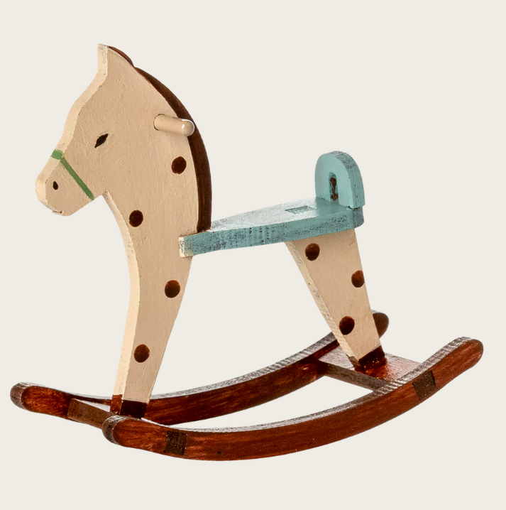 Rocking Horse, Mouse - Spotted, Maileg