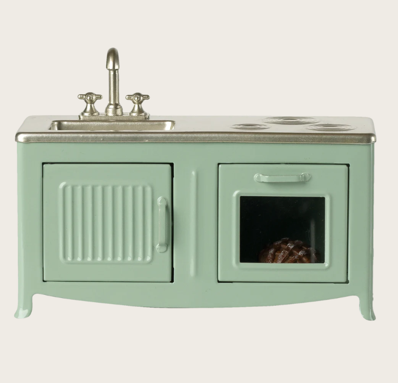 Kitchen, Mouse - Mint, Maileg