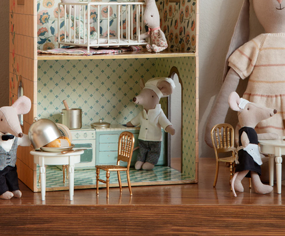Dining Chair, Mouse - Gold