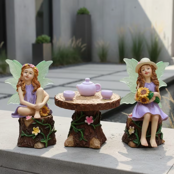 Miniature Fairy Tea Party Play Set (Pre-order)