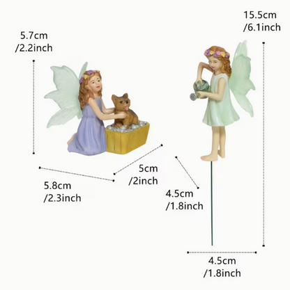 Miniature Fairy Garden Friends Play Set (Pre-order)