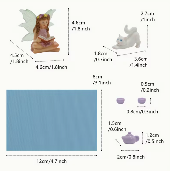 Miniature Fairy Storytime Play Set (Pre-order)