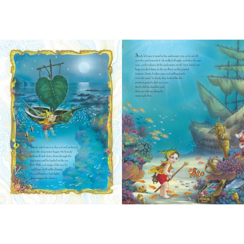 Paperback book titled "The Mermaid Princess" by Shirley Barber featuring a colorful cover illustration of a mermaid princess.