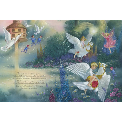 Hardback book titled "The Tooth Fairy" by Shirley Barber with colorful illustrated cover.